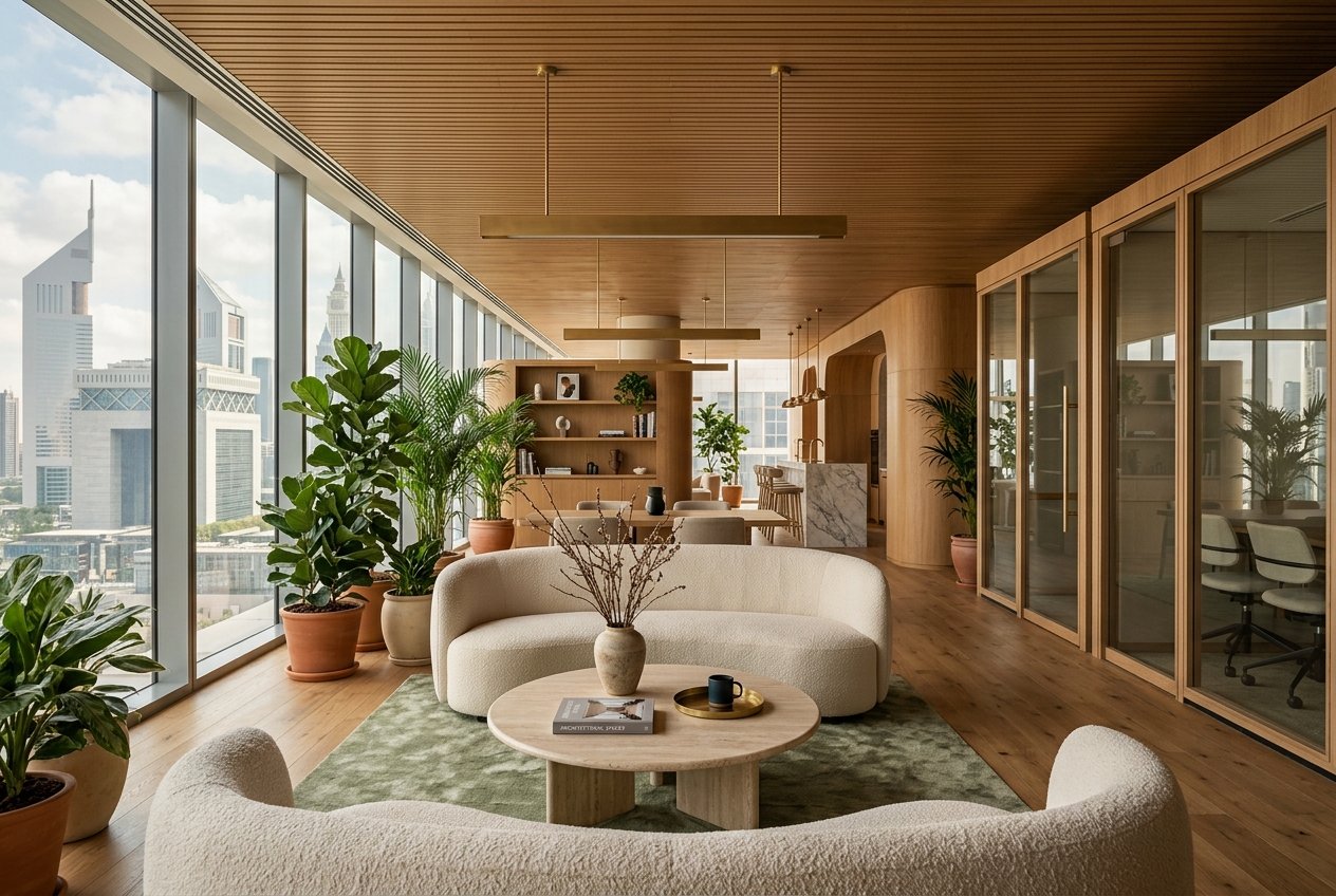 Co-working in DIFC — co-working fit-out, Dubai